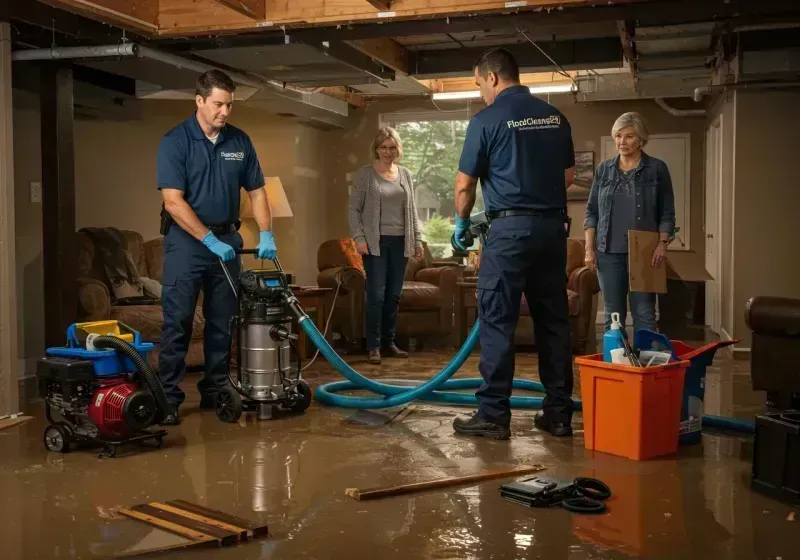 Basement Water Extraction and Removal Techniques process in Princeton, FL